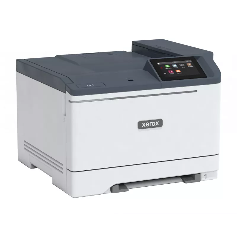 Xerox C410 A4 krāsu printeris, 40 lpp/min, duplekss, PS3, PCL5e/6, 2 paplātes, 251 lapa
