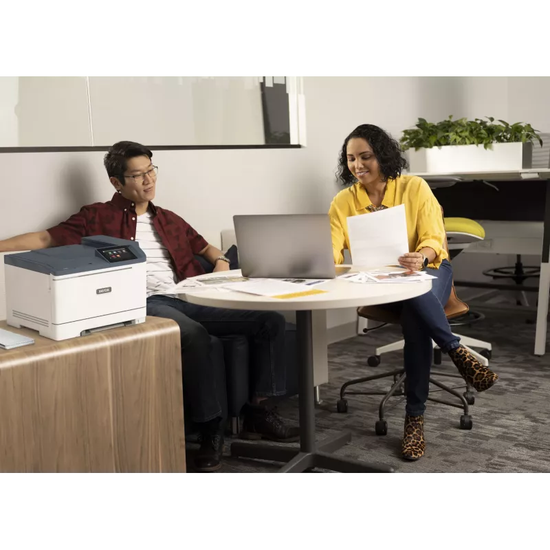 Xerox C410 A4 krāsu printeris, 40 lpp/min, duplekss, PS3, PCL5e/6, 2 paplātes, 251 lapa