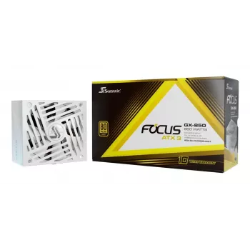 Barošanas bloks Seasonic Focus GX-850 850W 20+4 pin ATX balts