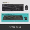 Logitech MK295 Silent Wireless Combo Graphite AZERTY Beļģijas