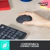 Logitech MK295 Silent Wireless Combo Graphite AZERTY Beļģijas