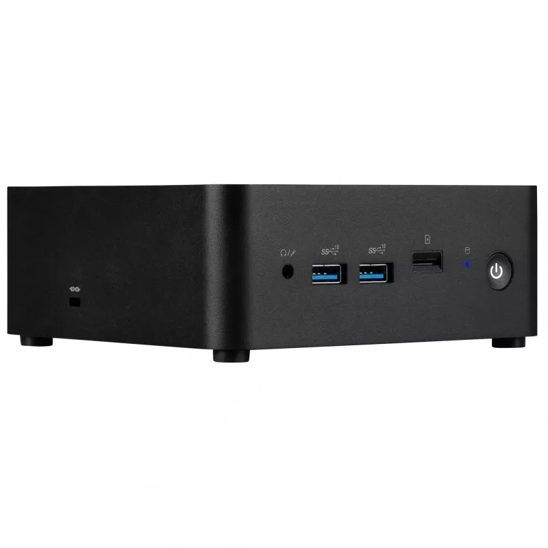 MSI Cubi NUC 1MG-019DE Intel Core 7 150U 16 GB DDR5-SDRAM 512 GB SSD Windows 11 Pro Mini PC Melns