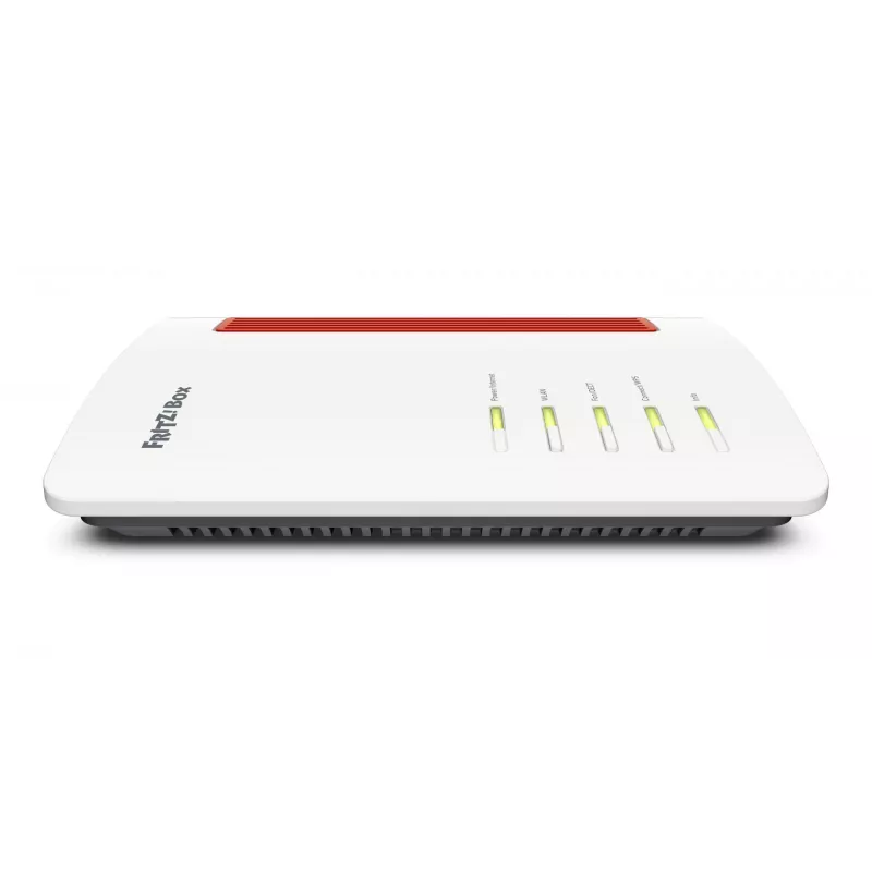 FRITZ!Box 4690 bezvadu maršrutētājs Dual-band (2.4 GHz / 5 GHz) Sarkans, Balts
