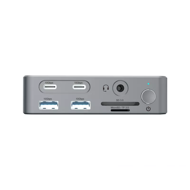 Docking Station Conceptronic DONN25G — 15-in-1 USB 3.2 Gen 2 ar DisplayLink, 4K@60Hz, 100W PD
