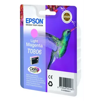 Epson T0806 Light Magenta oriģinālā tintes kasetne (C13T08064011)