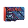 Western Digital SanDisk GamePlay microSD kartes mobilajām un rokas spēļu konsolēm - 512GB - 90MB/s / 130MB/s UHS-I