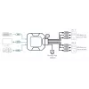 ATEN CS22H 2-Port USB 4K HDMI KVM slēdzis ar tālvadības pulti
