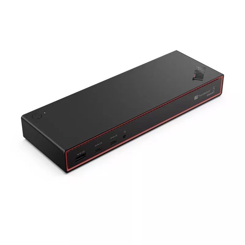 Lenovo ThinkPad Thunderbolt 5 Smart Dock 7500 Vadu Melns