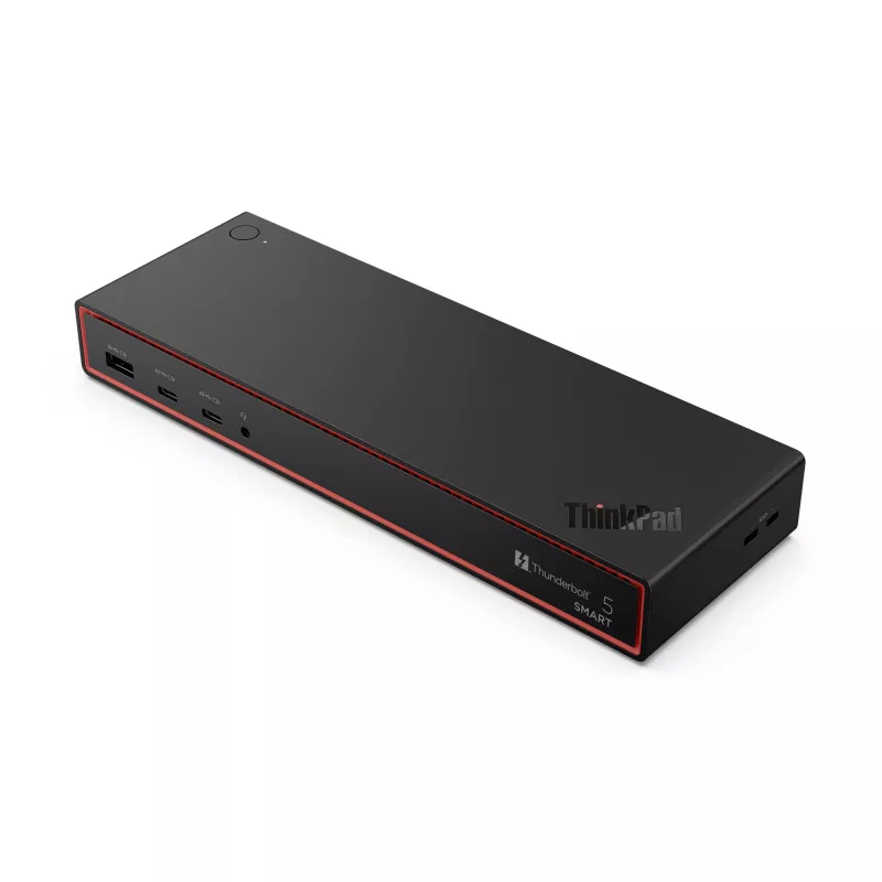 Lenovo ThinkPad Thunderbolt 5 Smart Dock 7500 Vadu Melns