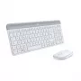 Logitech MK470 bezvadu tastatūras un peles komplekts – balts – AZERTY franču