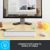 Logitech MK470 bezvadu tastatūras un peles komplekts – balts – AZERTY franču