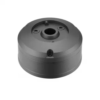 Hanwha SBO-147B melns drošības kameras stiprinājuma piederums, diametrs 14.8 cm, augstums 73.3 mm