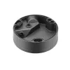 Hanwha SBO-147B melns drošības kameras stiprinājuma piederums, diametrs 14.8 cm, augstums 73.3 mm