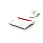 FRITZ!Box 7530 bezvadu maršrutētājs Gigabit Ethernet divjoslu (2.4 GHz / 5 GHz) Melns, Sarkans, Balts