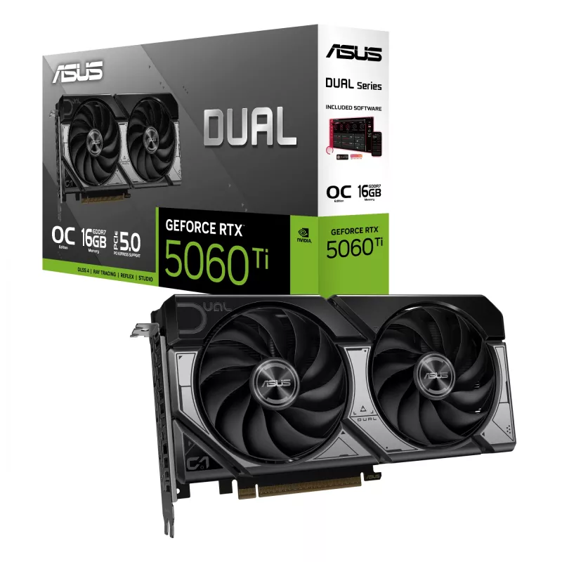 ASUS Dual GeForce RTX 5060 Ti 16 GB GDDR7