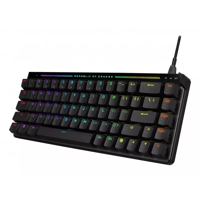 ASUS ROG Falchion Ace HFX tastatūra Gaming USB QWERTZ Melna