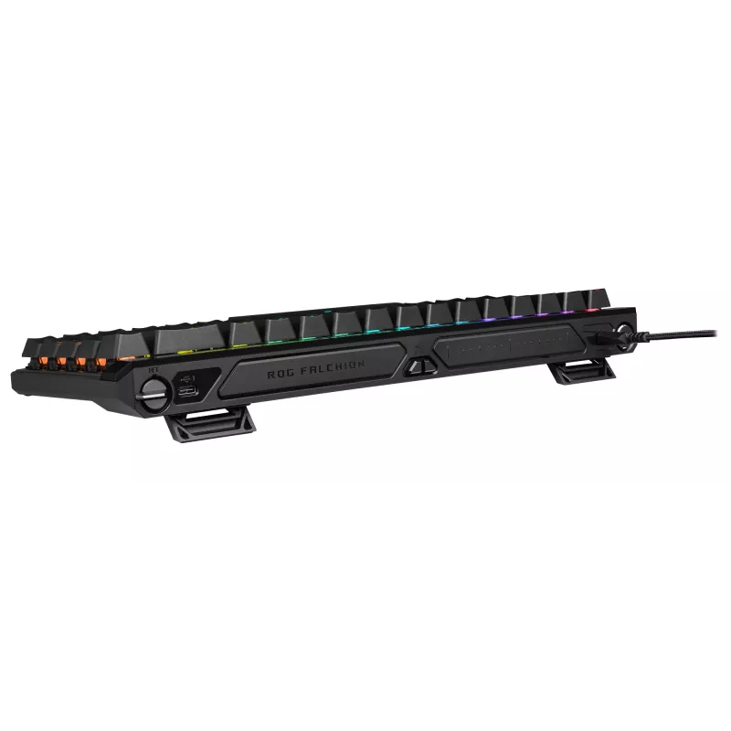 ASUS ROG Falchion Ace HFX tastatūra Gaming USB QWERTZ Melna