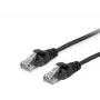 Patch kabelis Equip Cat.6 U/UTP RJ-45 0,25m Melns