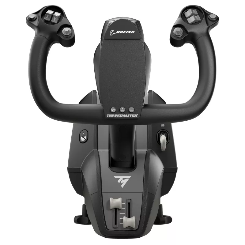 Thrustmaster TCA Yoke Pack Boeing Edition melns, pelēks USB Fightstick PC, Xbox, Xbox One, Xbox One S, Xbox One X, Xbox Series S, Xbox Series X