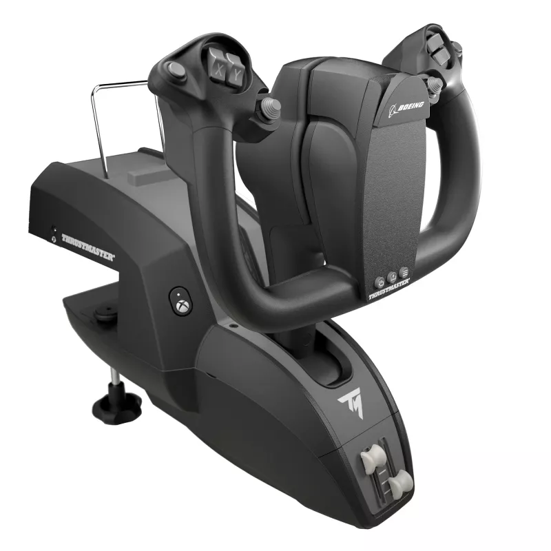 Thrustmaster TCA Yoke Pack Boeing Edition melns, pelēks USB Fightstick PC, Xbox, Xbox One, Xbox One S, Xbox One X, Xbox Series S, Xbox Series X