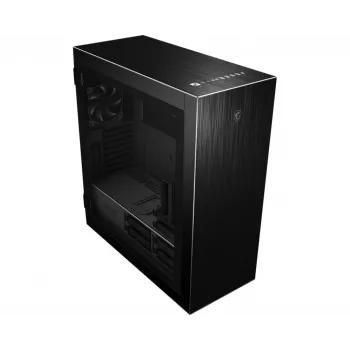 MSI MPG SEKIRA 500P Full Tower dators korpuss 'Melns, 4x 120mm PWM ventilatori, USB Type-C, rūdīta stikla panelis, E-ATX, ATX, mATX, mini-ITX'