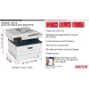 Xerox B235 A4 34ppm Bezvadu Duplekss Kopēšana/Drukāšana/Skenēšana/Fakss PS3 PCL5e/6 ADF 2 Paplātes Kopā 251 Lapa