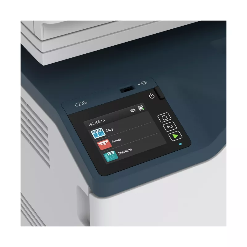 Xerox C235 A4 22ppm bezvadu druka/kopija/skenēšana/fakss PS3 PCL5e/6 ADF 2 paplātes, kopā 251 loksne