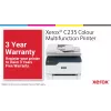 Xerox C235 A4 22ppm bezvadu druka/kopija/skenēšana/fakss PS3 PCL5e/6 ADF 2 paplātes, kopā 251 loksne