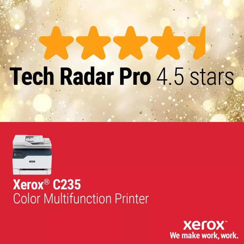 Xerox C235 A4 22ppm bezvadu druka/kopija/skenēšana/fakss PS3 PCL5e/6 ADF 2 paplātes, kopā 251 loksne