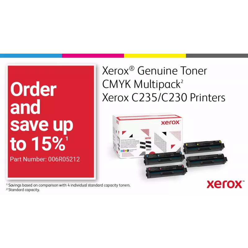 Xerox C230 A4 22ppm Bezvadu Dupleks Printeris PS3 PCL5e6 2 Paplātes Kopā 251 Lapa