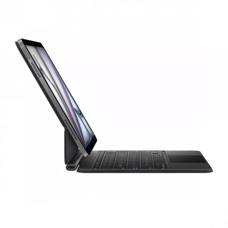 APPLE Magic Keyboard iPad Air 11 inch (M3) - Vācu - Melns