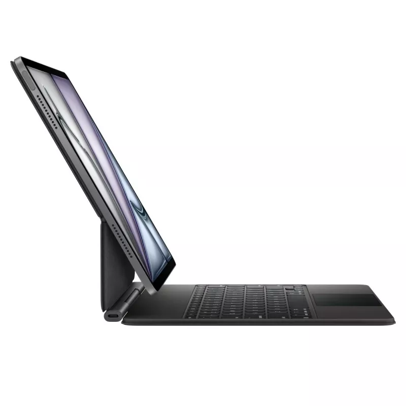 APPLE Magic Keyboard iPad Air 13 collu (M3) - Qwertzu Vācu - Melns
