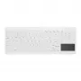 Contour Design Active Key Contour QuickClean Medicīniskā tastatūra IP68 ar skārienpaliktni Kompakta Vadu Balta DE C7412