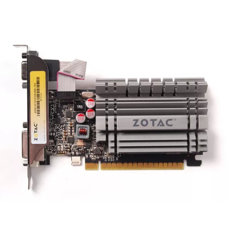 ZOTAC GeForce GT 730 4 GB GDDR3 pasīvi dzesēta videokarte