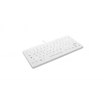 Contour Design Active Key Contour QuickClean Medicīnas tastatūra IP68 Mini Vadu Balta DE C4112