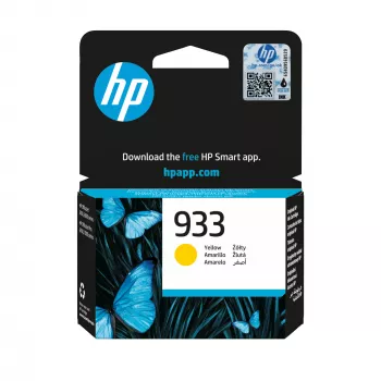 HP 933 Dzeltena oriģināla tintes kasetne, dzeltena, 1 gab., 330 lapas
