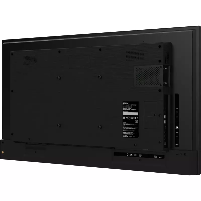 iiyama LH4365UHSB-B1 Signālu displejs Kioska dizains 108 cm (42.5 collas) LED Wi-Fi 800 cd/m² 4K Ultra HD Melns Iebūvēts procesors Android 11 24/7