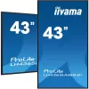 iiyama LH4365UHSB-B1 Signālu displejs Kioska dizains 108 cm (42.5 collas) LED Wi-Fi 800 cd/m² 4K Ultra HD Melns Iebūvēts procesors Android 11 24/7