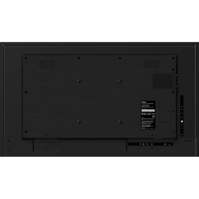 iiyama LH4365UHSB-B1 Signālu displejs Kioska dizains 108 cm (42.5 collas) LED Wi-Fi 800 cd/m² 4K Ultra HD Melns Iebūvēts procesors Android 11 24/7