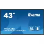 iiyama LH4365UHSB-B1 Signālu displejs Kioska dizains 108 cm (42.5 collas) LED Wi-Fi 800 cd/m² 4K Ultra HD Melns Iebūvēts procesors Android 11 24/7