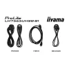 iiyama LH7565UHSB-B1 Signālu displejs Kiosk dizains 189.2 cm (74.5 collas) LED Wi-Fi 800 cd/m² 4K Ultra HD Melns Iebūvēts procesors Android 11 24/7