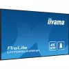 iiyama LH7565UHSB-B1 Signālu displejs Kiosk dizains 189.2 cm (74.5 collas) LED Wi-Fi 800 cd/m² 4K Ultra HD Melns Iebūvēts procesors Android 11 24/7
