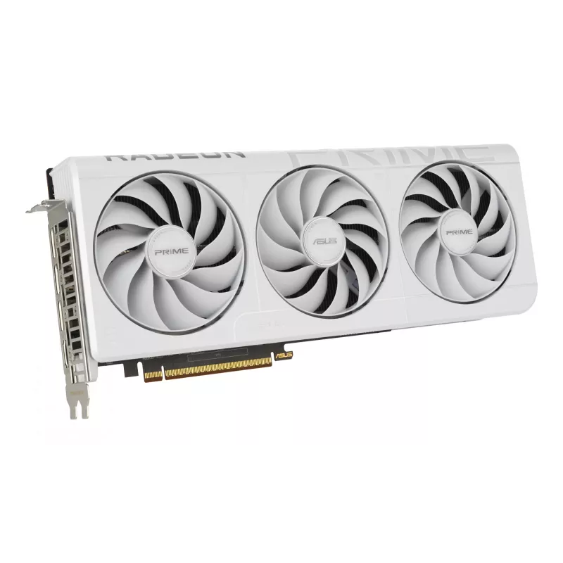 ASUS Prime -RX9070XT-O16G-WHITE AMD Radeon RX 9070 XT 16 GB GDDR6
