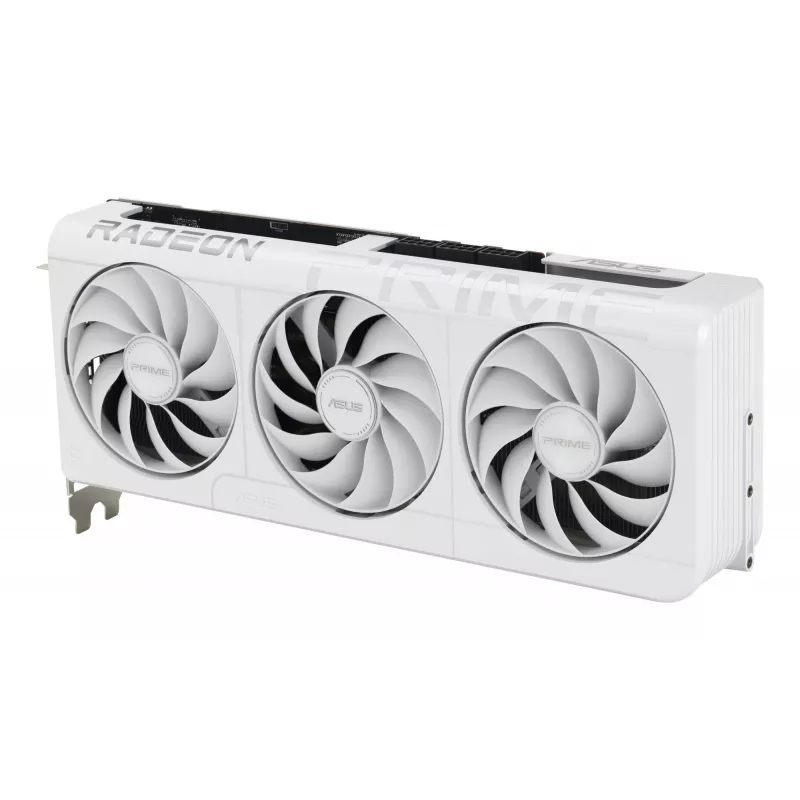 ASUS Prime -RX9070XT-O16G-WHITE AMD Radeon RX 9070 XT 16 GB GDDR6