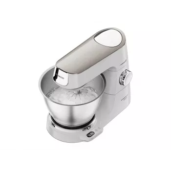 Kenwood KVC65.001WH virtuves kombains 1200 W 5 L Nerūsējošais tērauds, Balts ar iebūvētiem svariem