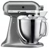 Stāvmaisītājs KITCHENAID ARTISAN 5KSM185PS — 300 W, 4,8 L nerūsējošā tērauda bļoda, 10 ātrumi, sudraba