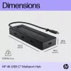 USB-C daudzportu centrmezgls HP 4K 6G842AA#ABB