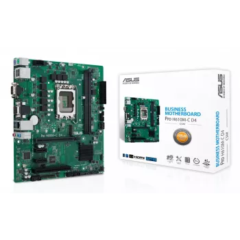 Mātesplate ASUS PRO H610M-C D4-CSM Intel H610 LGA 1700 micro ATX