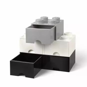 Atvilktne LEGO Brick 8, room copenhagen RC40061735, balta