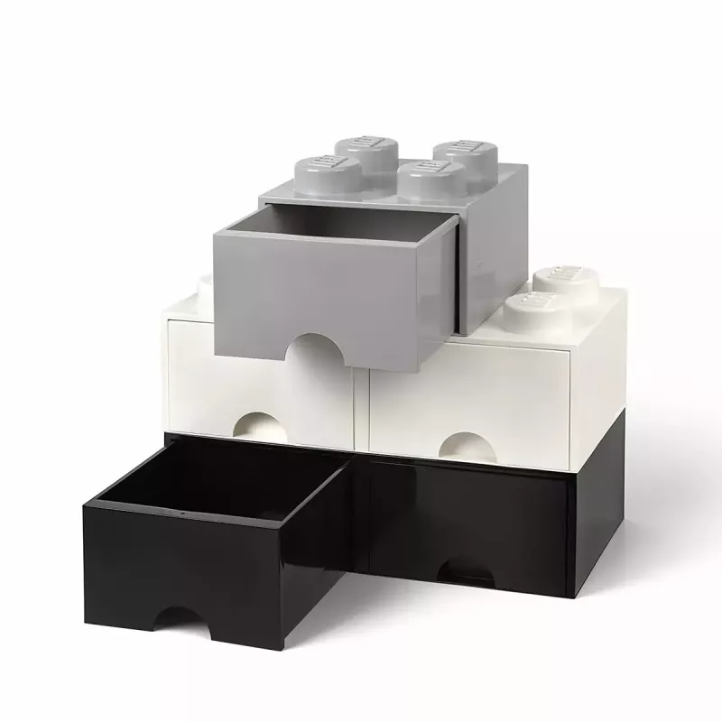 Atvilktne LEGO Brick 8, room copenhagen RC40061735, balta